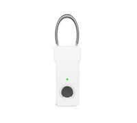 Bxqudmczy Tuya Smart Fingerprint Padlock - Bluetooth Combination Lock for Suitcases, Luggage, and More | Anti-Theft Mini Metal Keyless Lock(1pcs)