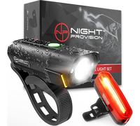 BXSeries USBC Bike Light Set Front and Back 12Hr Max Long Lasting Recharg