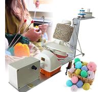 BXSUKEYOU Electric Yarn Winder - Adjustable Speed, 500g Capacity Twine Roller for Crocheting and Knitting, Efficiently Winds Metallic Yarn, Wool, Nylon