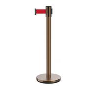BXSUKEYOU Heavy Duty Steel Rope Barriers for Crowd Control, Premium Queue Stanchions Ideal for Retail Stores, Airports, and Banks Security