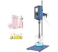 BXSUKEYOU High-Speed Digital Display Homogenizer, 500W High Shear Mixer, 2000-28000rpm for Emulsification and Dispersion, Ideal for Laboratory and Industrial Use