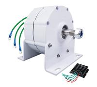 BXSUKEYOU Permanent Magnet Generator 10000W for Wind and Water Turbines, DIY Motor 12V to 220V, Gearless Free Energy Solution