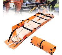BXSUKEYOU Portable Folding Stretcher for Emergency Rescue, Patient Transport, and Casualty Evacuation, Lightweight for Easy Travel and Mountain Rescue