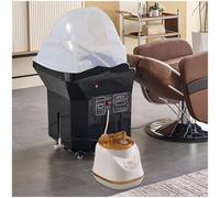 BXSUKEYOU Portable Head Spa Equipment with 60L Water Tank, Thermostatic Water Circulation Shampoo Basin, 180° Arc Design for Hair Stylists