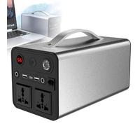 BXSUKEYOU Portable Power Station, 300W Power Bank, 90000mAh Capacity, 6 Ports, Ideal for Camping, Outdoor Adventures, and Emergency Power Supply