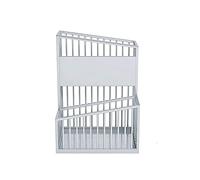 BXSUKEYOU Umbrella stand Nordic Metal Umbrella Rack Stand, Rectangular Hallowed out Umbrella Holder for Shopping Mall Home Office Hotels Bars (Size : Large) (Medium) (Medium)