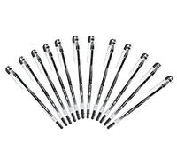 BXT Ultra Fine Point Gel Ink Rollerball Pen Set 12 Pack Sketch Drawing Pen Black Ink
