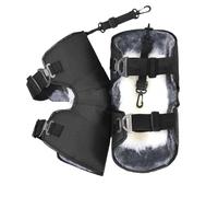 BXT Winter Motorcycle Knee Guards Waterproof Knee Pads Thermal Knee Brace Protectors Windproof Motorbike Scooter Cycling Knee Warmer Leg Covers with Adjustable Straps for Men Women