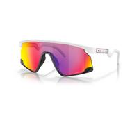 Oakley Bxtr Prizm Sunglasses Clear Prizm Road/CAT2 Prizm Road/CAT2 Matte White