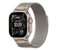 BXUXOHS Milanese Loop- Compatible with Apple Watch Ultra 3 2 1 Band for Men 49mm 46mm 45mm 44mm 42mm 41mm 40mm 38mm,Magnetic Mesh Metal Strap Wristband for iWatch SE 3/2 Series 11/10/9/8/7/6/5/4 Ultra