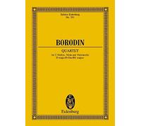 By Alexander Borodin - String Quartet No.2 in D Major. Miniature Score