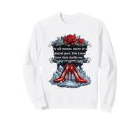 By All Means Move at A Glacial Pace Funny Inspirational Word Sweatshirt