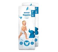 By Amazon - 100 Ultra Dry Nappies - Size 7+ (18kg+) (Previously a Mama Bear brand, same product)