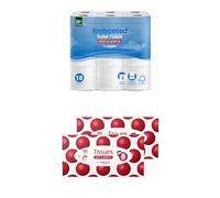 by Amazon 2-Ply Embossed Toilet Paper and Red Nose Day Tissues (on Behalf of Comic Relief)