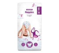 By Amazon - 70 Ultra Dry Nappies - Size 6 (15+ kg) (Previously a Mama Bear Brand, Same Product)