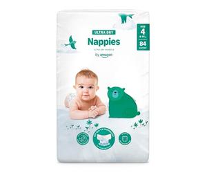 By Amazon - 84 Ultra Dry Nappies - Size 4 (8-14 kg) (Previously a Mama Bear Brand, Same Product)