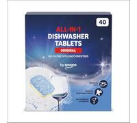 by Amazon ALL-IN-ONE Dishwasher Tablets, 40 tablets