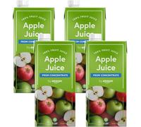 by Amazon Apple Juice From Concentrate, 1 Litre (Previously Happy Belly) (Pack of 4)