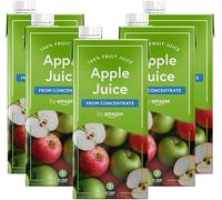 by Amazon Apple Juice From Concentrate, 1 Litre (Previously Happy Belly) (Pack of 5)