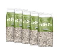 by Amazon Arborio Risotto Rice, 5 packs of 500g, Vegan
