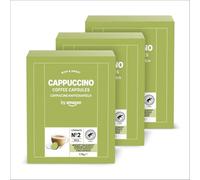 by Amazon Cappucino Dolce Gusto compatible coffee capsules 24 servings (3 packs of 16)