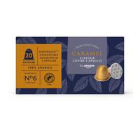 by Amazon Caramel Flavoured Aluminium Coffee Capsules Nespresso Compatible