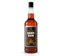 by Amazon Caribbean Dark Rum | 37.5% ABV | 1L | Smooth Dark Rum with Toasted Sugar, Vanilla & Banana Notes | Blended & Bottled in the UK