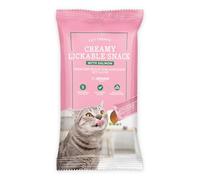 by Amazon Cat Treat - Lickable Snack - Salmon 5x15g, 75g