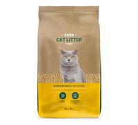 by Amazon Clumping Corn Cat Litter, Unscented, 25 L (Pack of 1)