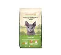 by Amazon Complete Cat Food with Grain Free Recipe, Kitten, with Fresh Chicken 3kg