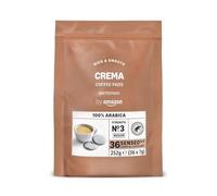 by Amazon- Crema 100% Arabica Coffee Pads, Suitable for Senseo Machine, 36 Count ( 1 pack of 36)- Rainforest Alliance Cedrtified