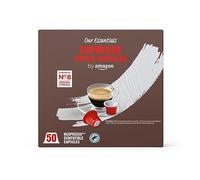 by Amazon Espresso medium roast Coffee Capsules Nespresso Compatible, 50 capsules, 100% Arabica
