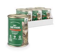 by Amazon Grain-Free Wet Cat Food - Can - Beef Chunks in Jelly 6x405g