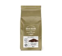 by Amazon House Blend Coffee Beans, Medium Roast, 1kg, Rainforest Alliance Certified