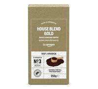by Amazon House Blend Gold Roast And Ground Coffee 100% Arabica Strength 3 Medium, 250g