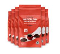 by Amazon House Blend Ground Coffee Medium Roast 136 kg 6 Packs of 227g Rai