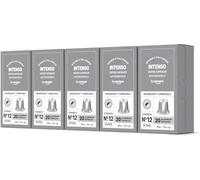 by Amazon Intenso Aluminium Coffee Pods Compatible with Nespresso, Dark Roast, 100 Count (5 Packs of 20) - Rainforest Alliance Certified