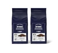 by Amazon Intenso Coffee Beans, dark roast, 2kg (2 packs of 1 kg) - Rainforest Alliance Certified