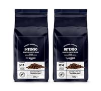 by Amazon Intenso Coffee Beans, light roast, 1kg (2 packs of 500 gms) - Rainforest Alliance Certified