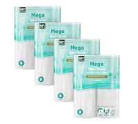 by Amazon Mega Toilet Roll, 3 ply, 24 Rolls, with Coconut Scent, 4 Packs of 6 Rolls, 330 Sheets per Roll