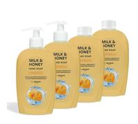 by Amazon Milk & Honey Hand Soap, 4 x 500ml