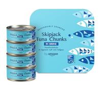 by Amazon MSC Skipjack Tuna Chunks in Brine, 4x145g