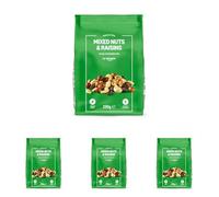 By Amazon Natural Mixed Nuts and Raisins - 200g (Pack of 4)
