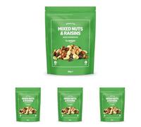 By Amazon Natural Mixed Nuts and Raisins - 500g (Pack of 4)