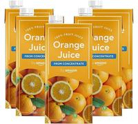 by Amazon Orange Juice From Concentrate, 1 Litre (Previously Happy Belly) (Pack of 5)
