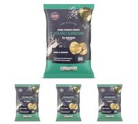 by Amazon Our Selection Hand Cooked Sea Salt & Vinegar Crisps, 150g (Pack of 4)