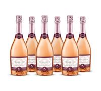 by Amazon Prosecco DOC Rosé Extra Dry, 75cl x 6 | Sparkling Rosé Wine from Veneto, Italy | Glera & Pinot Noir | Wild Strawberry & Raspberry Notes | For Aperitifs, Spritz & Celebrations