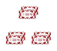 by Amazon Red Nose Day Facial Tissues, 3-ply 90 Sheets, Twin Pack (6 Pack), Lotioned tissues - on Behalf of Comic Relief