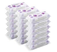 by Amazon Sensitive Baby Wipes, Unscented, 1080 Wipes, 18 Pack of 60, Plant-Based Wipes Without Plastic