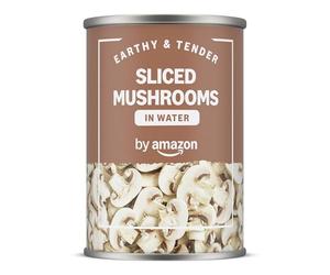 by Amazon Sliced Button Mushrooms, 290g (Pack of 6)